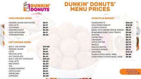 dunkin donuts cups 2024|dunkin donuts prices 2024.